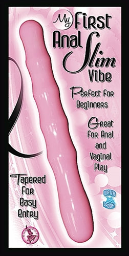 Nasstoys My First Anal Slim Vibe – 10 Function Waterproof Mini Wand – Pink