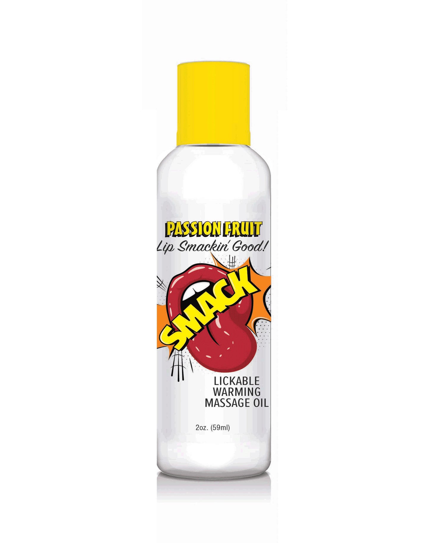 Smack Warming and Lickable Massage Oil - Passion Fruit - 2 Oz