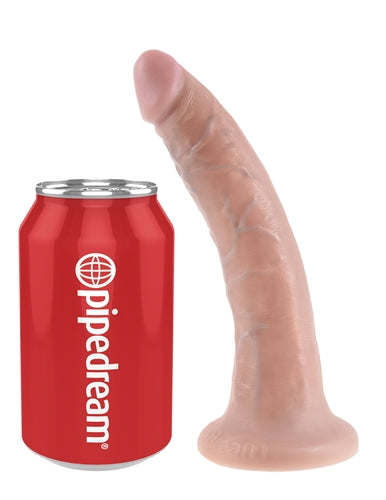 Pipedream King Cock 7-Inch Dildo - Realistic Flesh Color