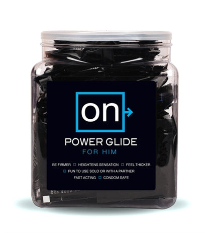Sensuva Power Glide for Him – Hybrid-Gel Arousal Product – 100 Pieces