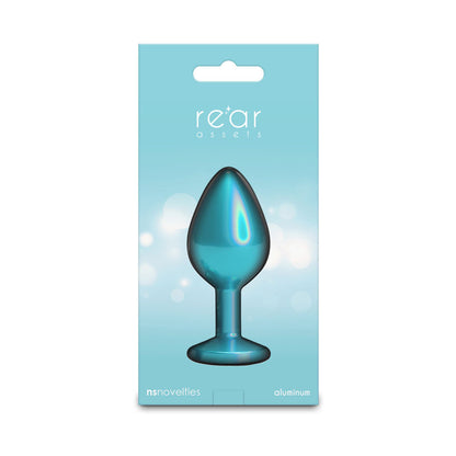 NS Novelties Rear Assets Iridescent Teal Anal Toy – Medium – Teal