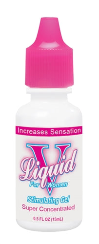Body Action Liquid V for Women - Topical Gel for Clitoral Sensitivity - 0.5 Oz
