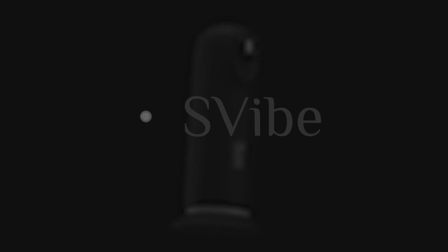 SVibe Ikon JET Masturbator with Customizable Vibrations and Heating Function – Black
