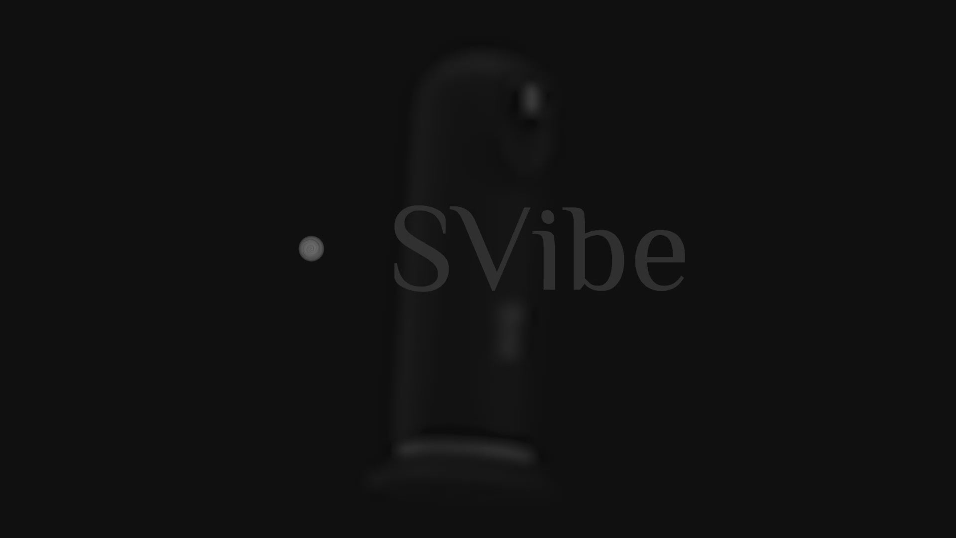 SVibe Ikon JET Masturbator with Customizable Vibrations and Heating Function – Black