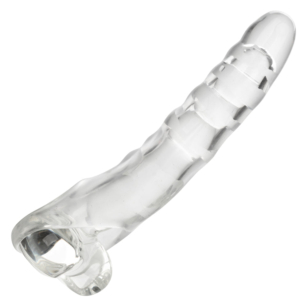 CalExotics Performance Maxx Clear Extension Kit – Clear, 3.75" Head, Body-Safe Material