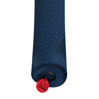 Fun Factory Vim Massager - Rechargeable Vibrating Massager - Night Blue