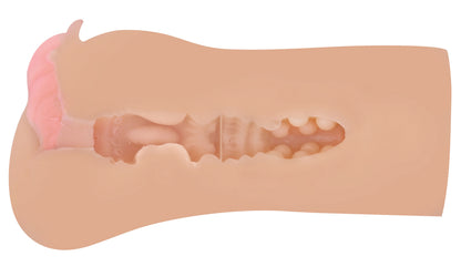 CalExotics Cheap Thrills The First Time Masturbator – Compact, Textured Sleeve – 5.25 Inches