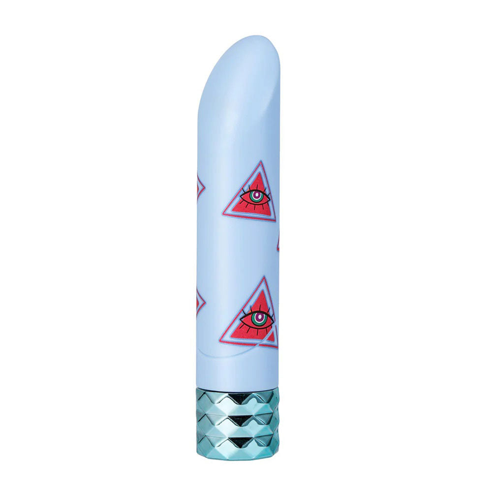 Grateful Deb 25-Function Vibrating Bullet – Blue