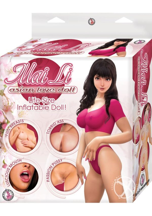 Mai Li Life-Size Inflatable Asian Love Doll – Beige