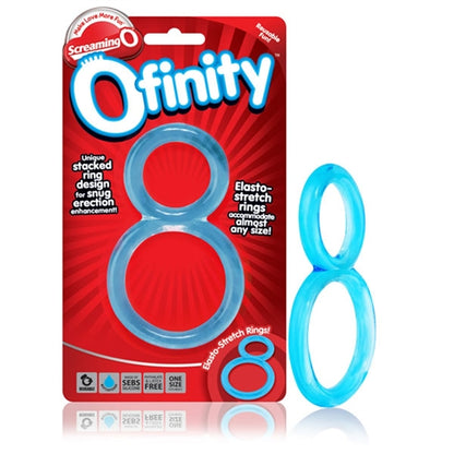 Ofinity Double Ring Erection Enhancer – Blue