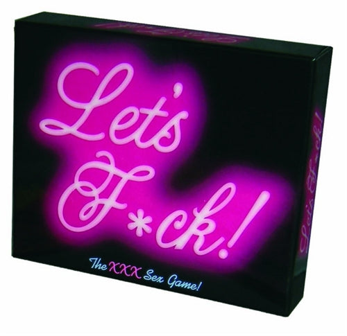 Kheper Games Let's F*Ck! Board Game with Spinner – 12.25 x 7.5 Inches