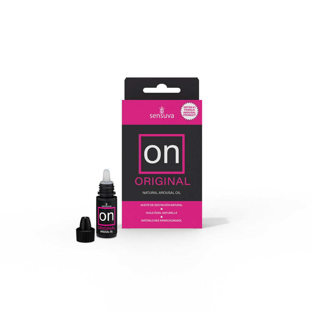 Sensuva ON Natural Arousal Oil – Original – Arousal Oil – 0.17 Fl. Oz.