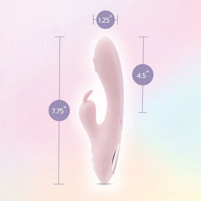 Blush Play With Me Fairy Flutter Rabbit Massager – Pink