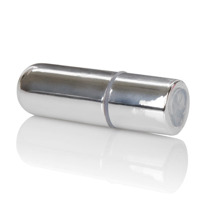 CalExotics Rechargeable Mini Bullet – Multi-Speed Waterproof Vibrator – Silver