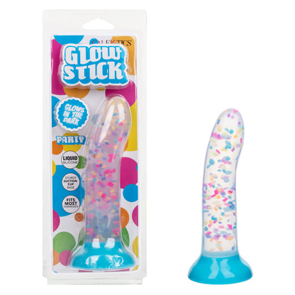 CalExotics Glow Stick Party Waterproof Pleasure Product with Suction Cup – Multi Color