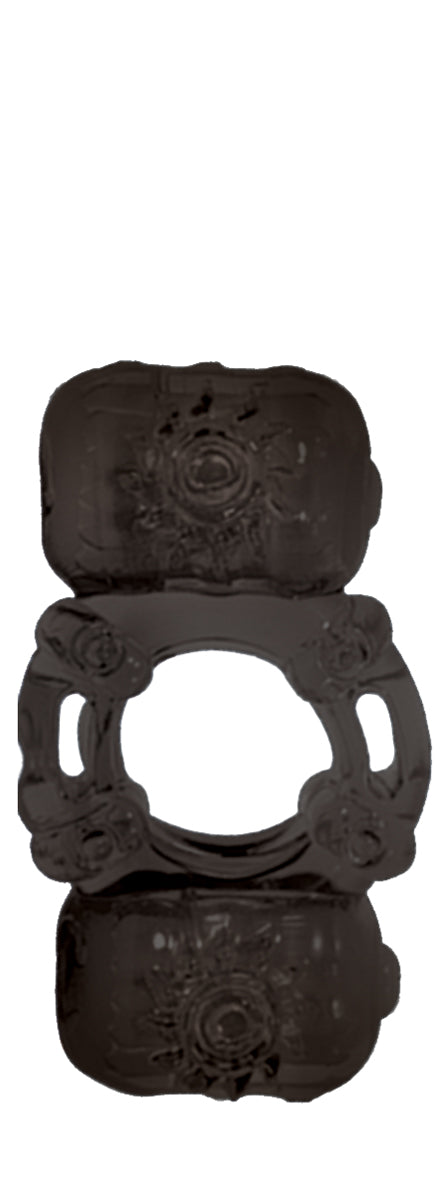 Nasstoys Macho Stallions Partner's Pleasure Ring – Black, Dual Control, Waterproof