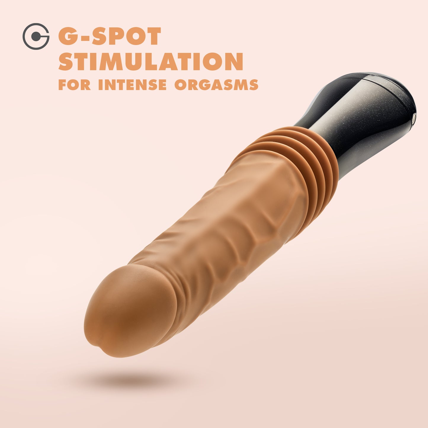 Dr. Skin Dr. Arthur Thrusting Gyrating Vibrating Dildo - Tan
