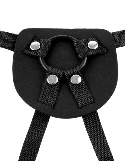 Pipedream Fetish Fantasy Series Beginners Harness - Black - Adjustable Neoprene Design