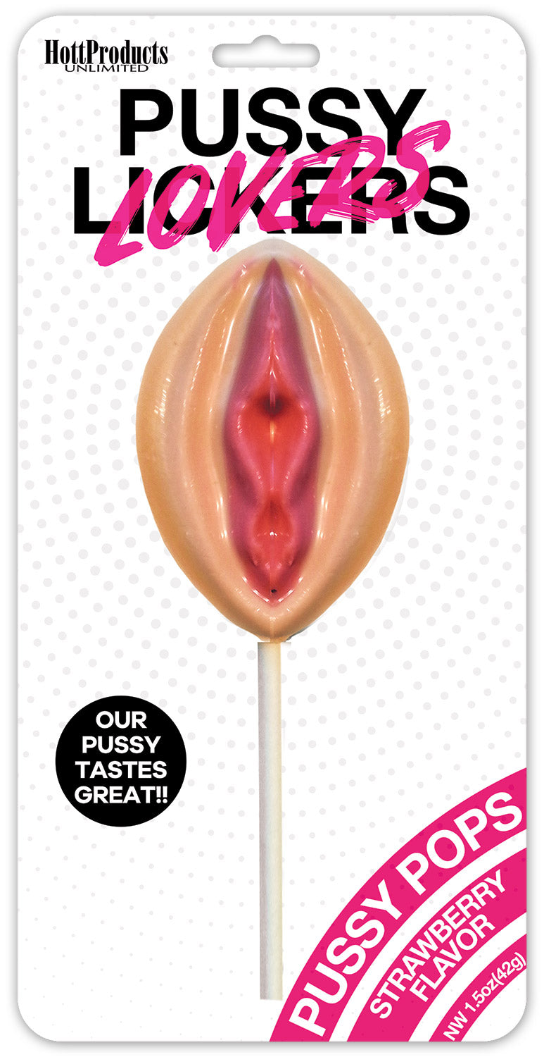 Hott Products Pussy Lickers - Pussy Pops Candy - Beige