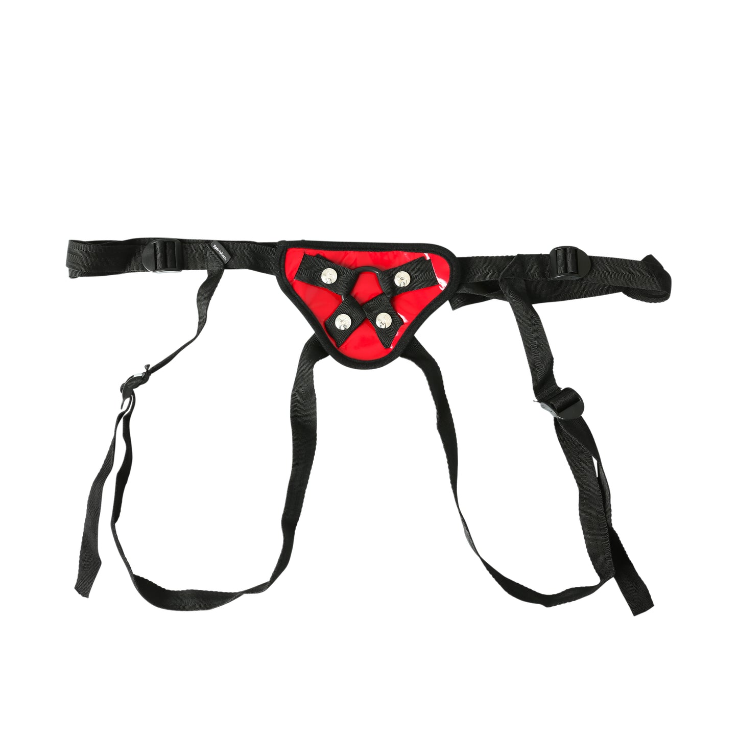 Sportsheets Entry Level Strap On - Red with Adjustable Straps
