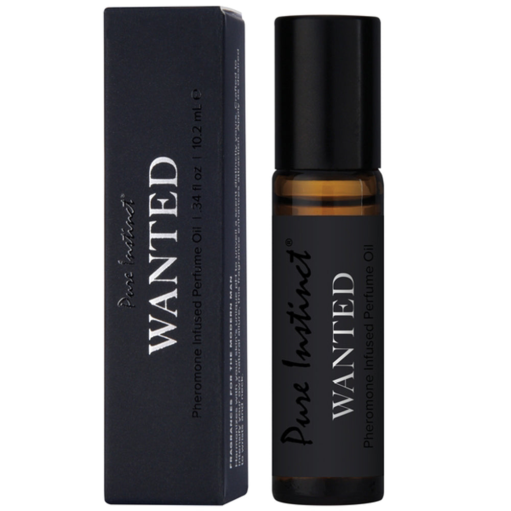 Pure Instinct Wanted Pheromone Perfume Oil 10ml – Bold Citrus and Cedarwood Scent