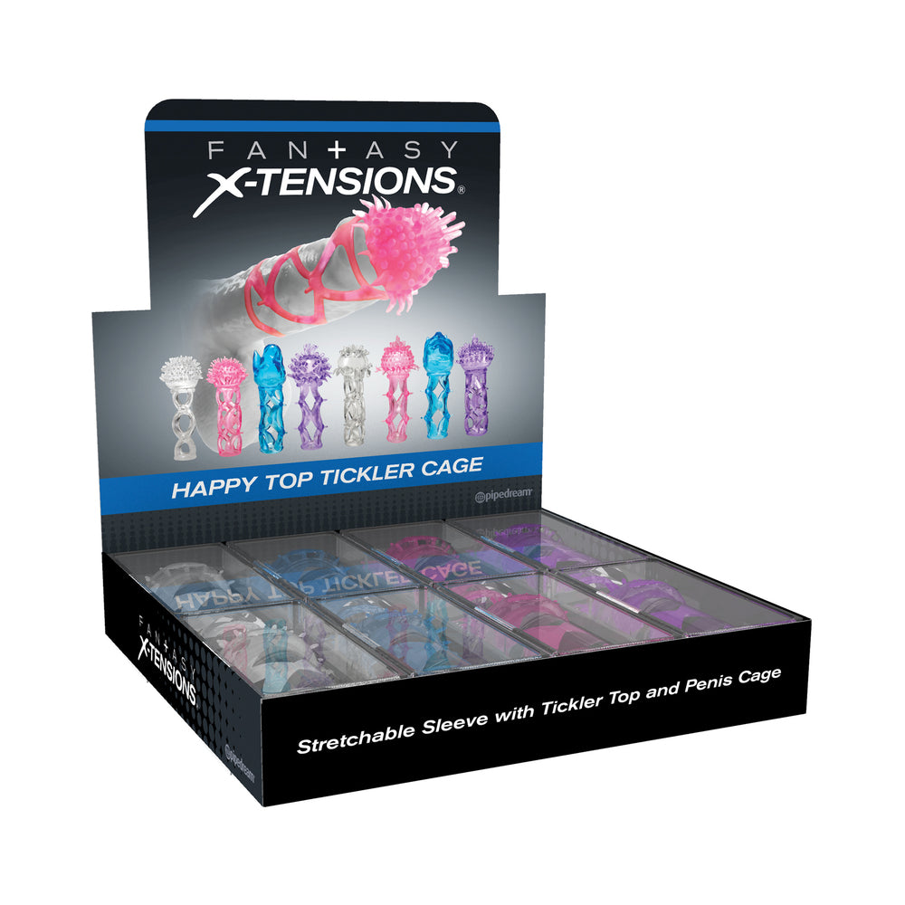 Pipedream Fantasy X-tensions Happy Top Tickler Cage – Assorted Colors