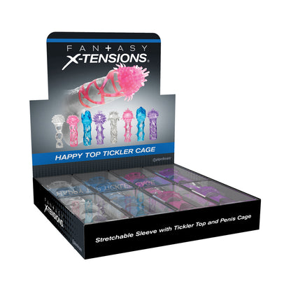 Pipedream Fantasy X-tensions Happy Top Tickler Cage – Assorted Colors
