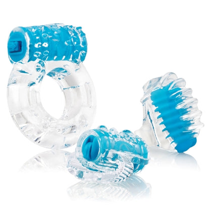 Screaming O Vibro Man Vibrating Kit – Blue