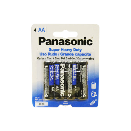 Panasonic AA Batteries – Multi-Color – Package of Four