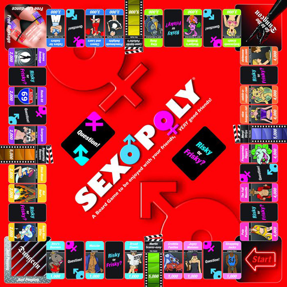 Creative Conceptions Sexopoly Board Game – Adult Industry Fun