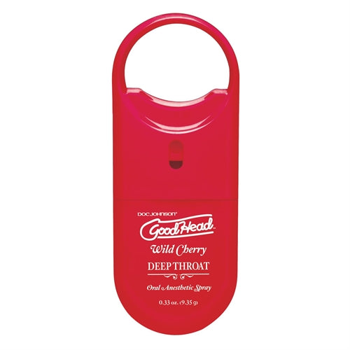 Doc Johnson Goodhead Deep Throat Spray - Wild Cherry Flavor