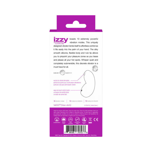 Izzy Rechargeable Vibe - Violet Vixen
