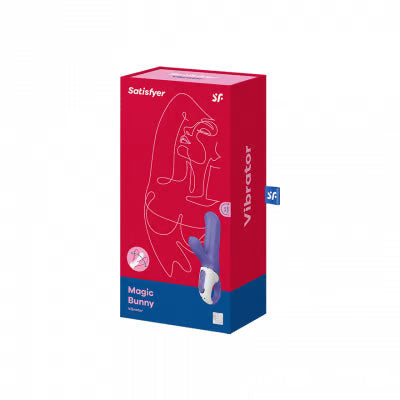 Satisfyer Magic Bunny Rabbit Style Vibrator with 12 Vibration Programs – Purple