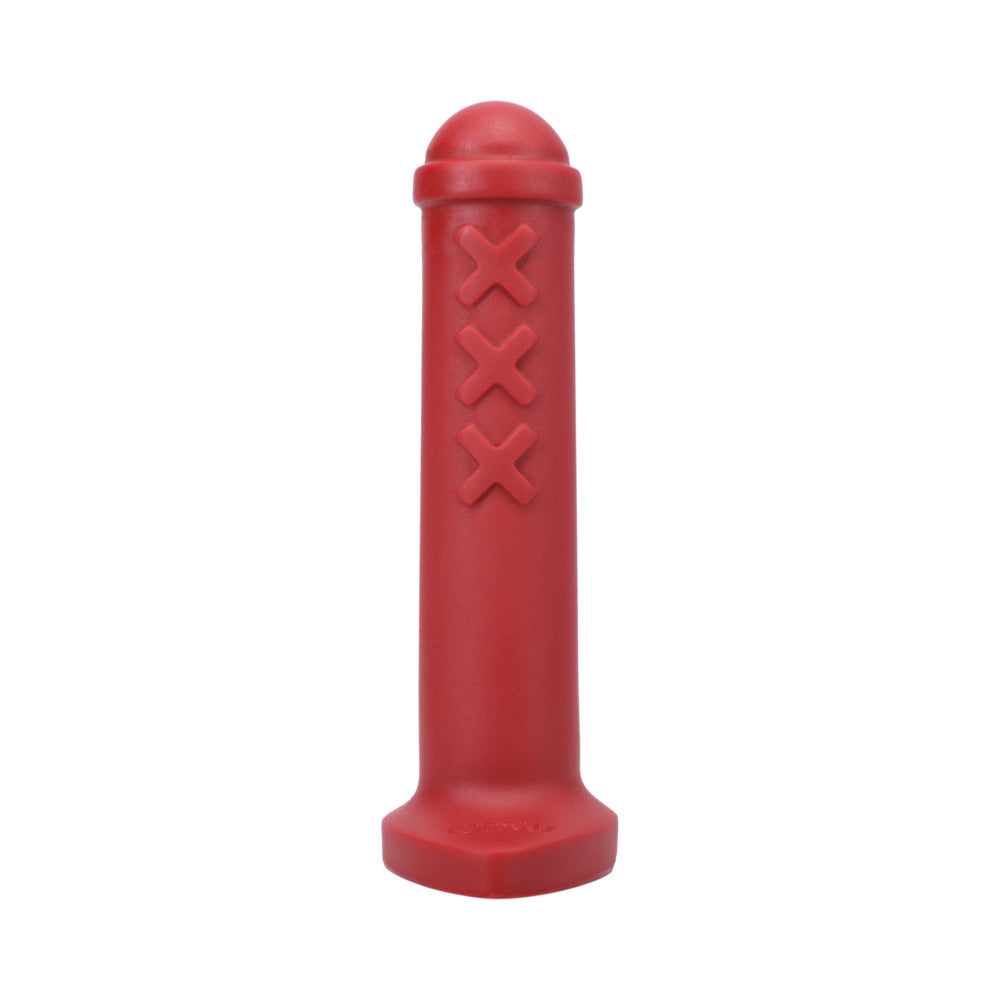 Tantus Amsterdam Junior Ruby Dildo – Red – Silicone – Harness Compatible