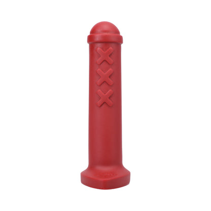 Tantus Amsterdam Junior Ruby Dildo – Red – Silicone – Harness Compatible