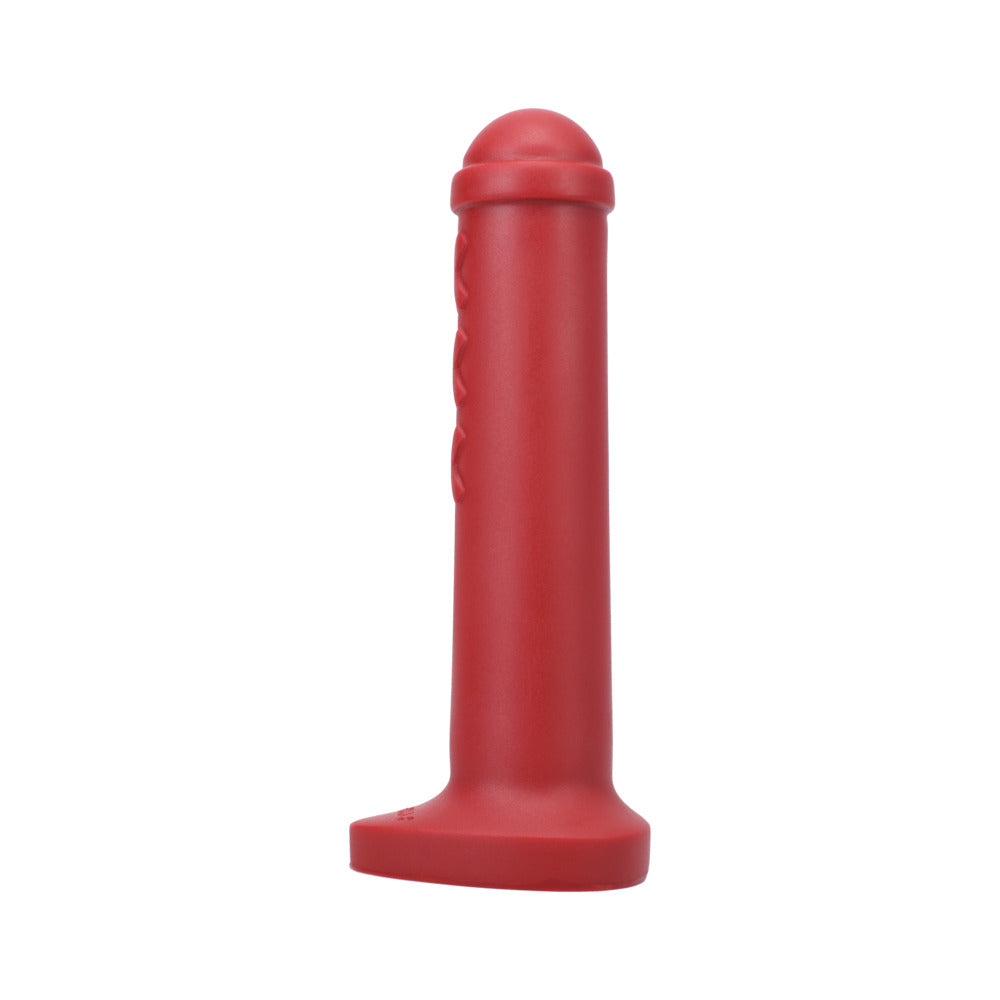 Tantus Amsterdam Junior Ruby Dildo – Red – Silicone – Harness Compatible