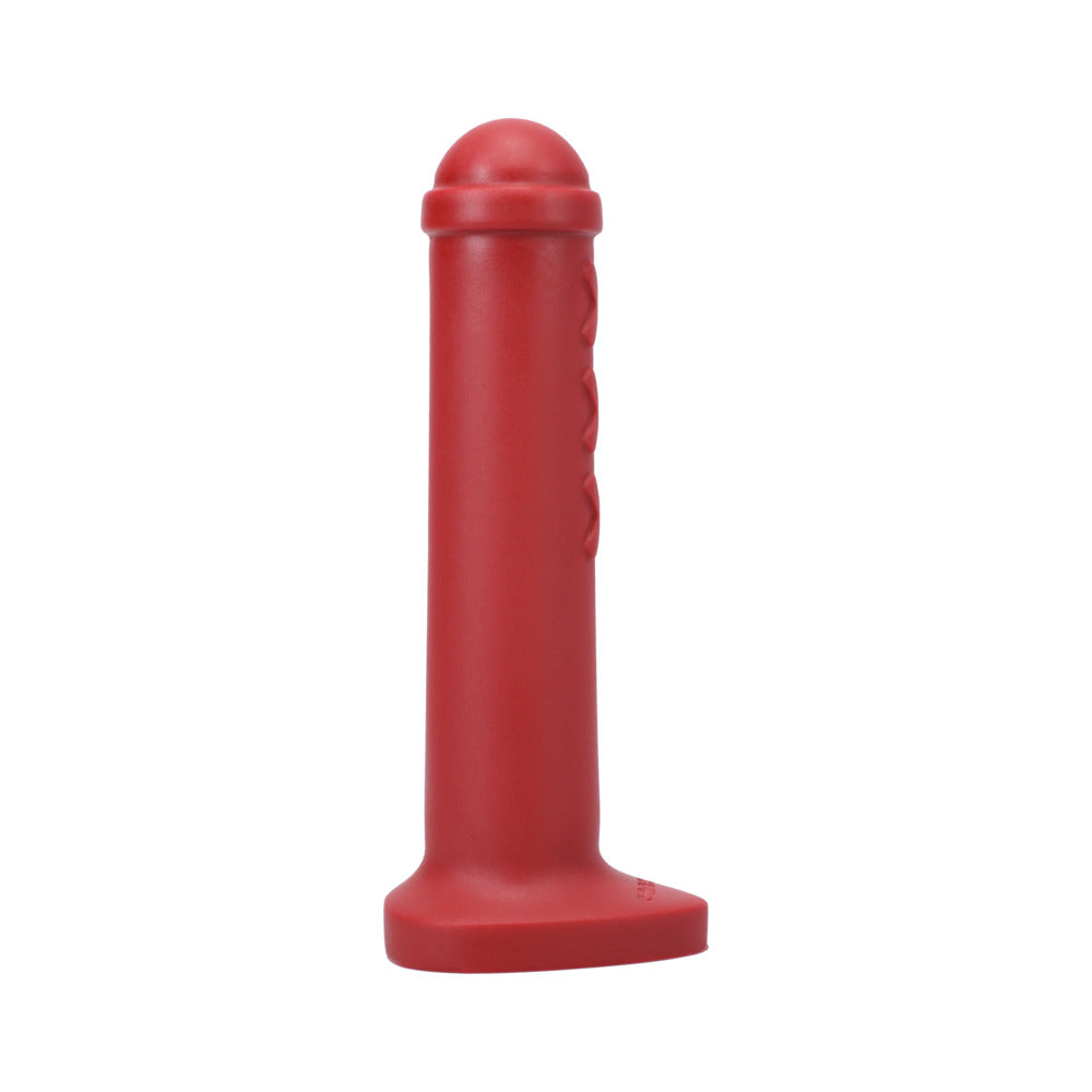 Tantus Amsterdam Junior Ruby Dildo – Red – Silicone – Harness Compatible