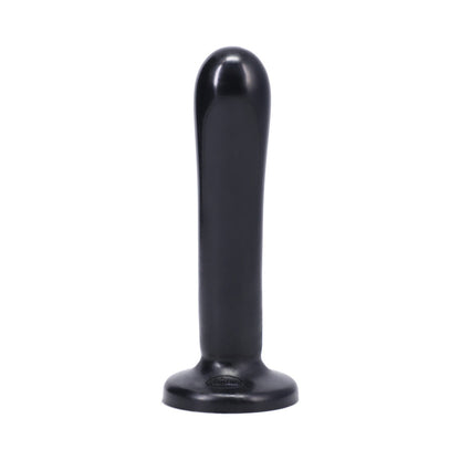 Tantus Silk Large Onyx Dildo – Black – 7 Inch Length