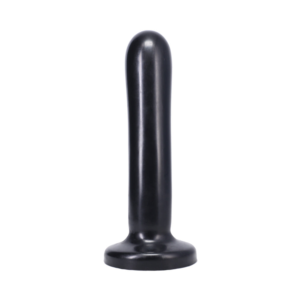 Tantus Silk Large Onyx Dildo – Black – 7 Inch Length