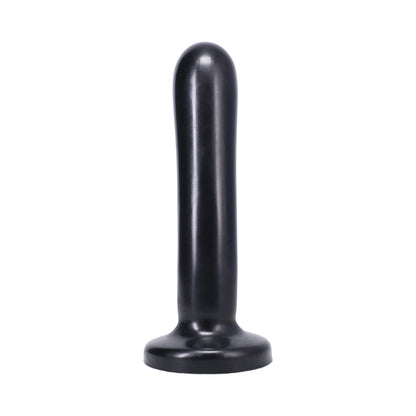 Tantus Silk Large Onyx Dildo – Black – 7 Inch Length