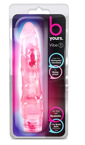 Blush Cock Vibe #1 Vibrator – Pink – Multi-Speed