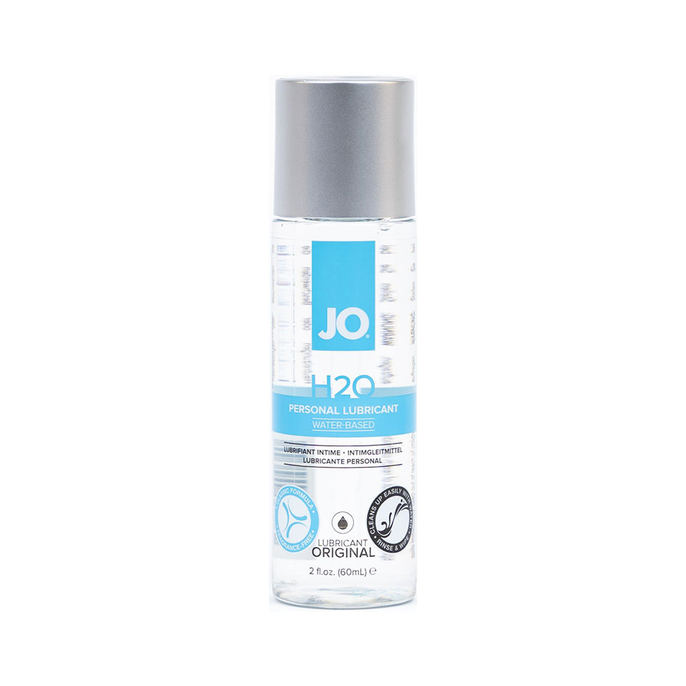 JO H2O Original Water-Based Lubricant 2 oz – Clear, Moisturizing Formula
