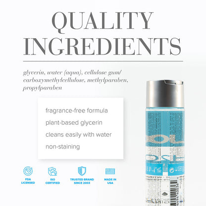 JO H2O Original Water-Based Lubricant 8 oz – Clear