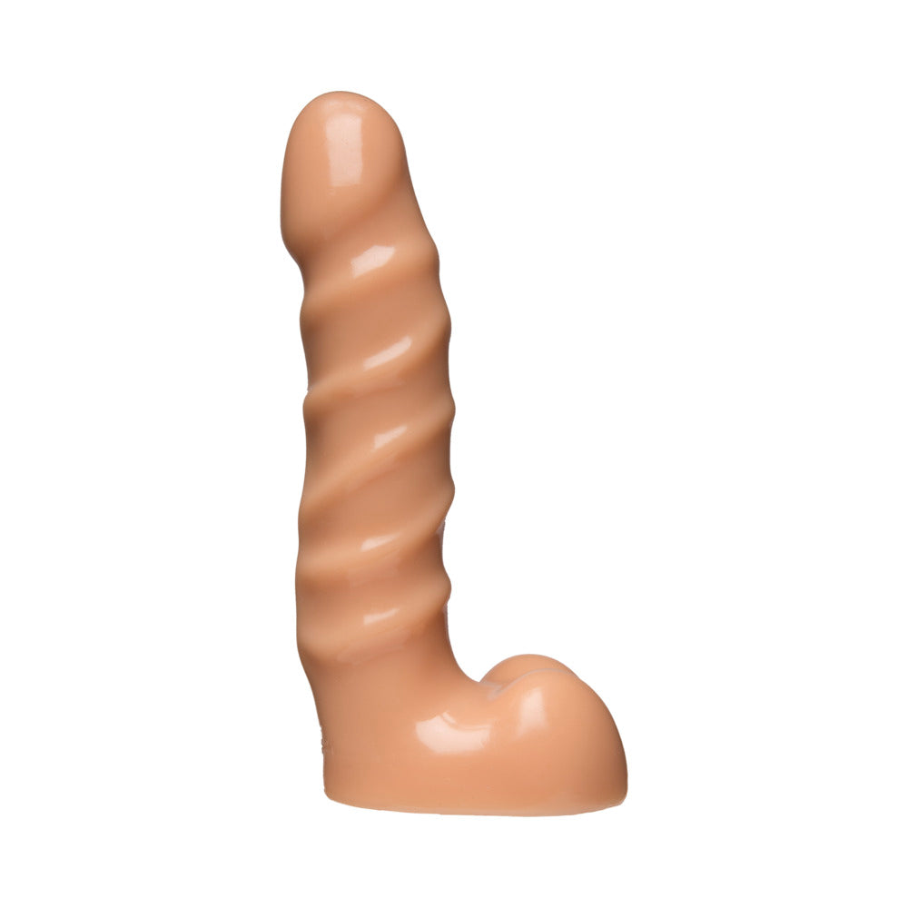Doc Johnson Vac-U-Lock 7 Inch Raging Hard-On Dong - Vanilla
