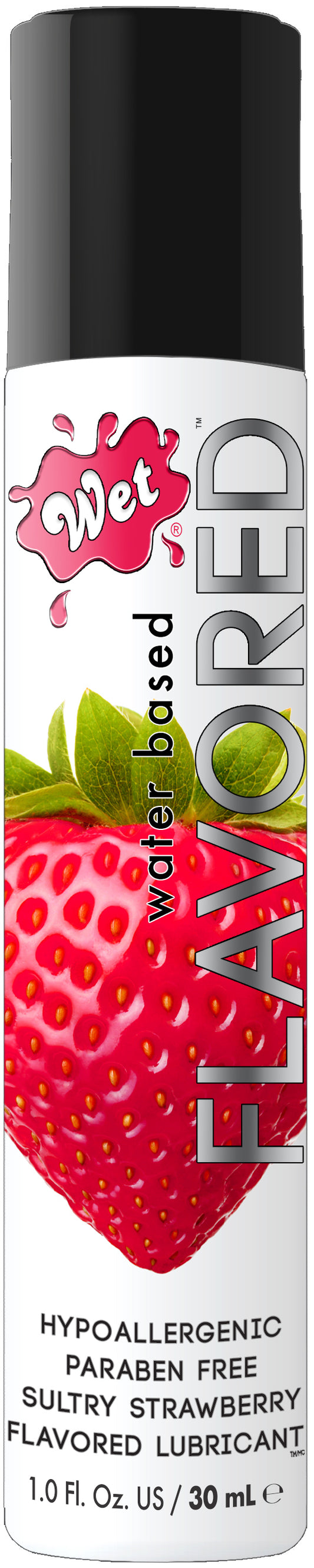 Wet Fruit Flavored Lubricant Sexy Strawberry – 1oz Edible Lubricant