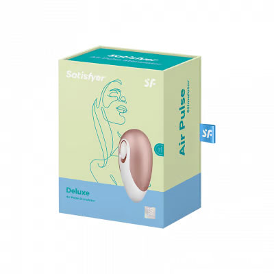 Satisfyer Pro Deluxe Luxury Vibrator - Pink - Waterproof