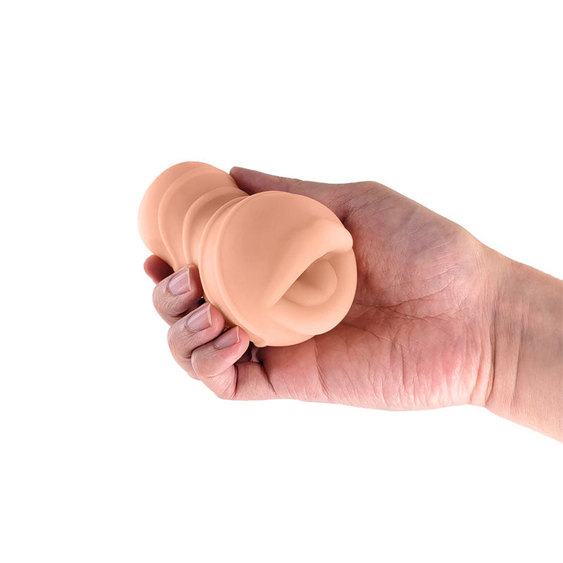 NS Novelties Pocket Pals Mouth Stroker - Realistic Tan