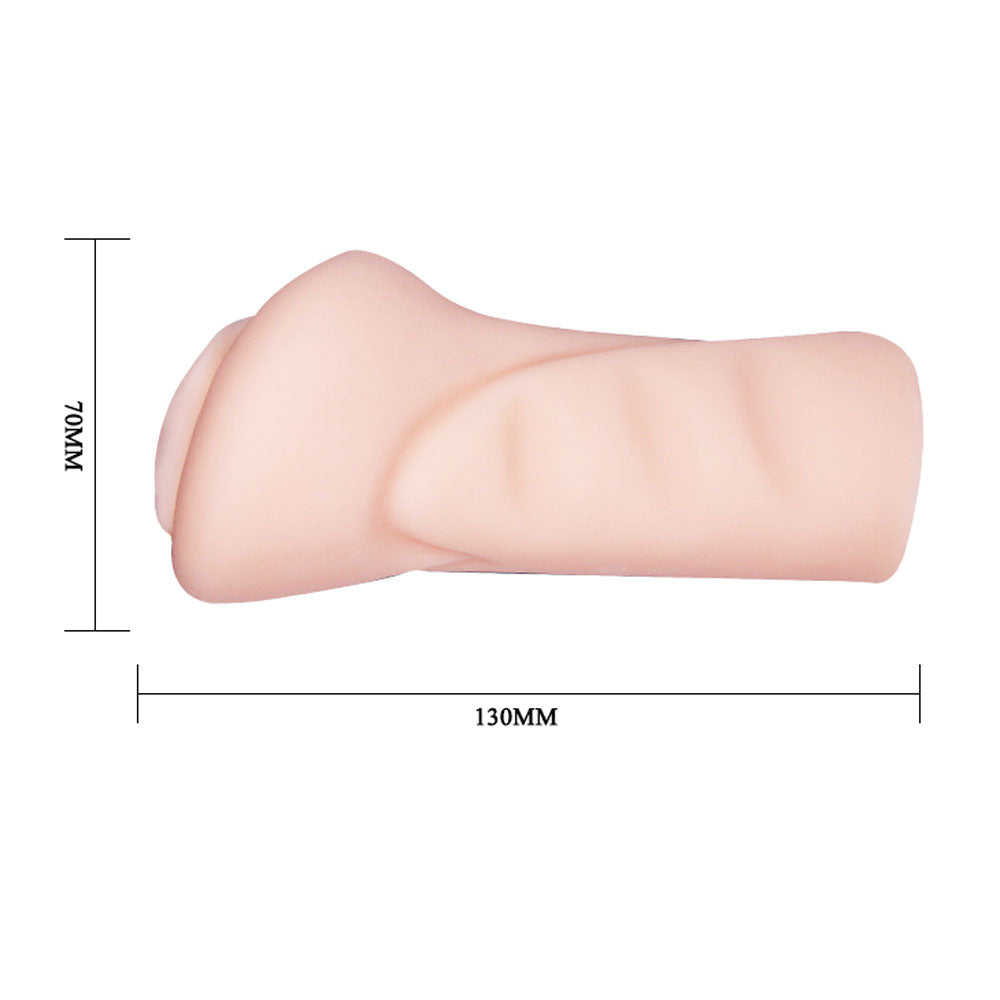 Crazy Bull Realistic Anime Girl 3D Vagina Masturbator – Beige