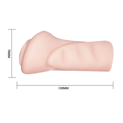 Crazy Bull Realistic Anime Girl 3D Vagina Masturbator – Beige