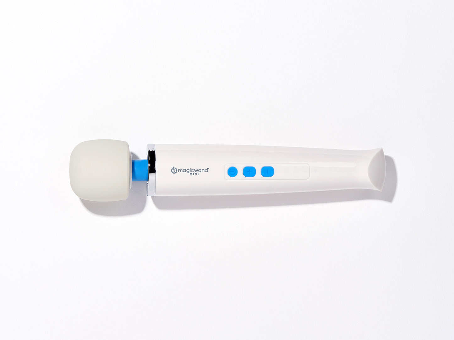 Magic Wand Mini - Rechargeable Massager with Multi-Speed Functionality - White